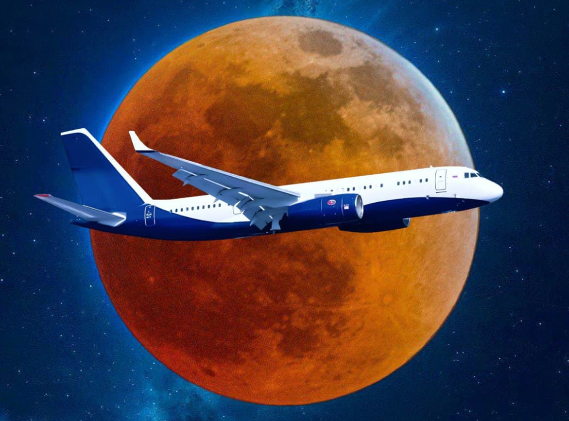 "Chasing a lunar eclipse": Roscosmos and Astro Night will send planes to observe a rare astronomical phenomenon